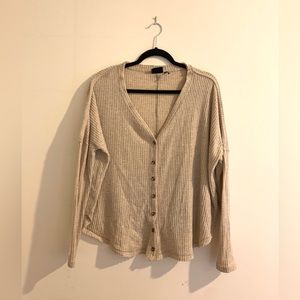 Urban Outfitters Out from Under waffle knit cardigan